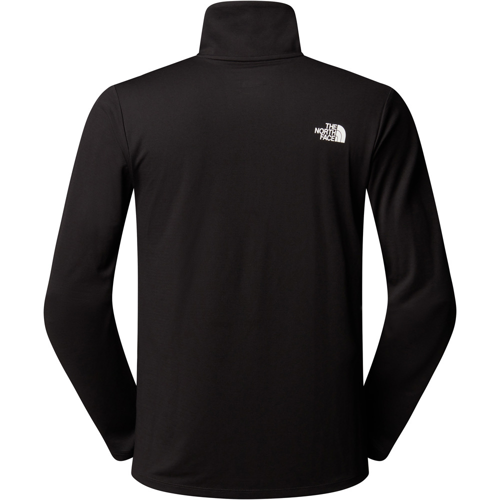 The North Face camiseta montaña manga larga hombre M 24/7 1/4 ZIP TEE 03
