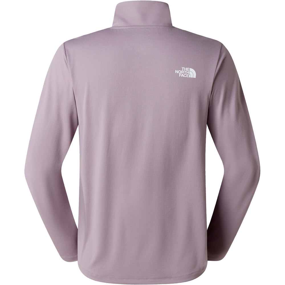 The North Face camiseta montaña manga larga hombre M 24/7 1/4 ZIP TEE 03