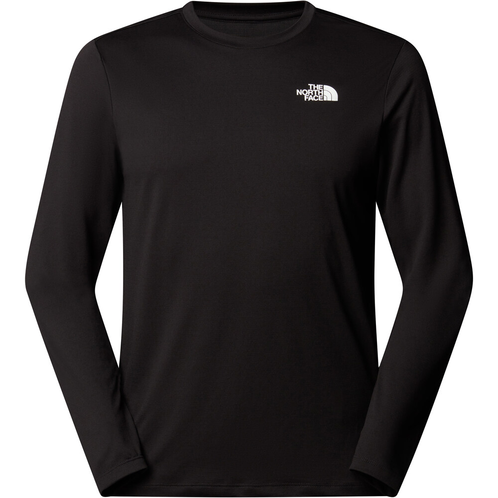 The North Face camiseta montaña manga larga hombre M 24/7 L/S TEE vista detalle