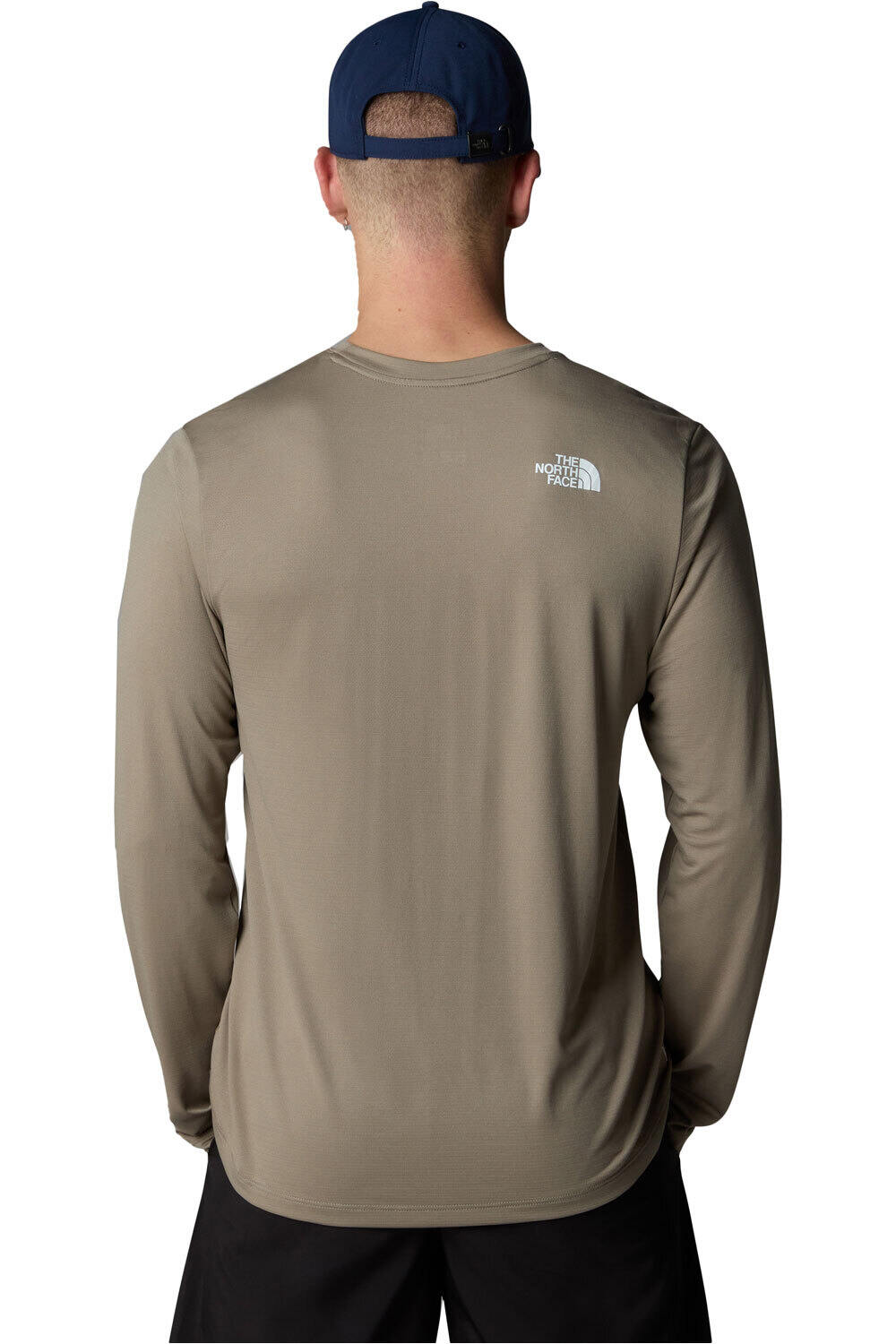 The North Face camiseta montaña manga larga hombre M 24/7 L/S TEE vista trasera