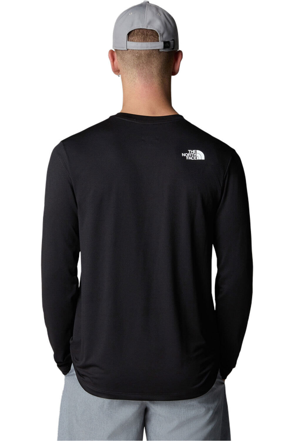 The North Face camiseta montaña manga larga hombre M 24/7 L/S TEE vista trasera