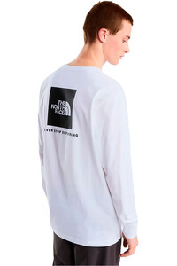 The North Face camiseta montaña manga larga hombre M EVOLUTION BOX NSE REGULAR LONG SLEEVE vista trasera
