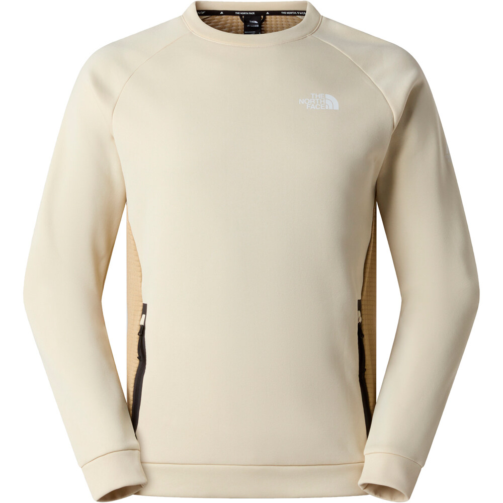 The North Face camiseta montaña manga larga hombre M MOUNTAIN ATHLETICS FLEECE CREW vista frontal