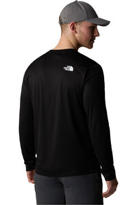 The North Face camiseta montaña manga larga hombre M SHADOW LS vista trasera