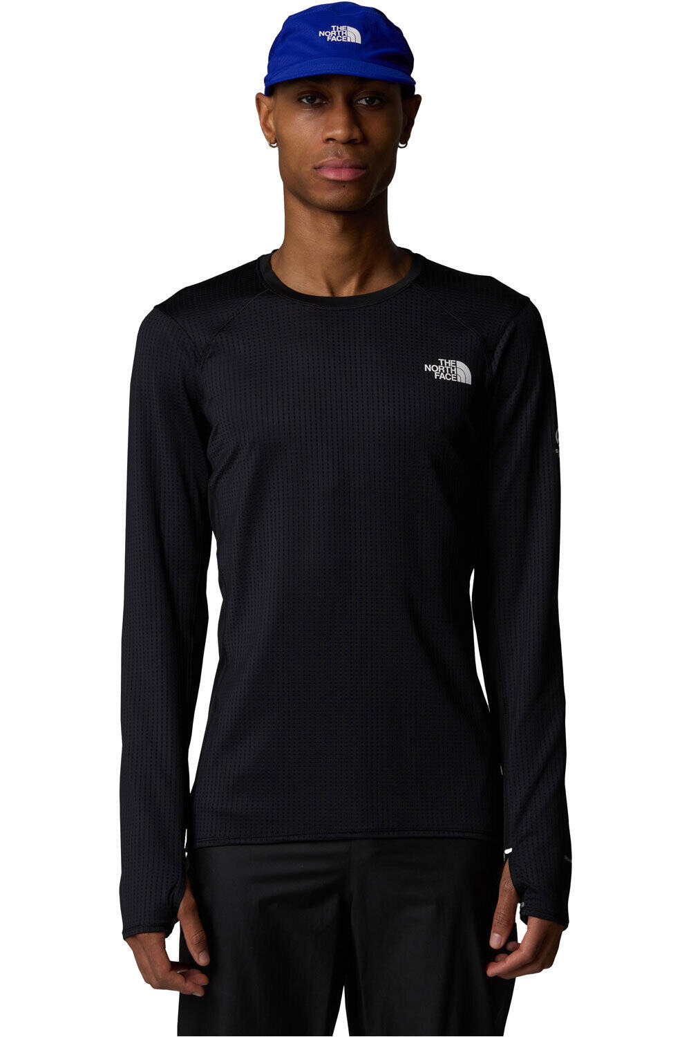 The North Face camiseta montaña manga larga hombre M SUMMIT ALTIMETRO LT CREW vista frontal