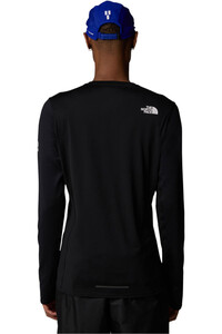 The North Face camiseta montaña manga larga hombre M SUMMIT ALTIMETRO LT CREW vista trasera