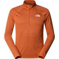 The North Face camiseta montaña manga larga hombre M SUNRISER 1/4 ZIP vista detalle