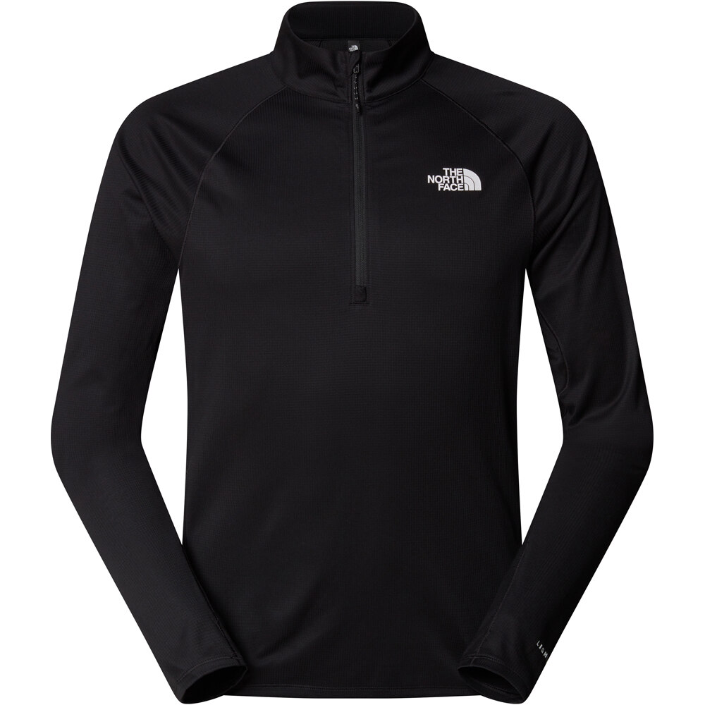 The North Face camiseta montaña manga larga hombre M SUNRISER 1/4 ZIP vista detalle