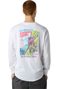 The North Face camiseta montaña manga larga hombre U EXPEDITION CELEBRATION OVERSIZED L/S T vista trasera