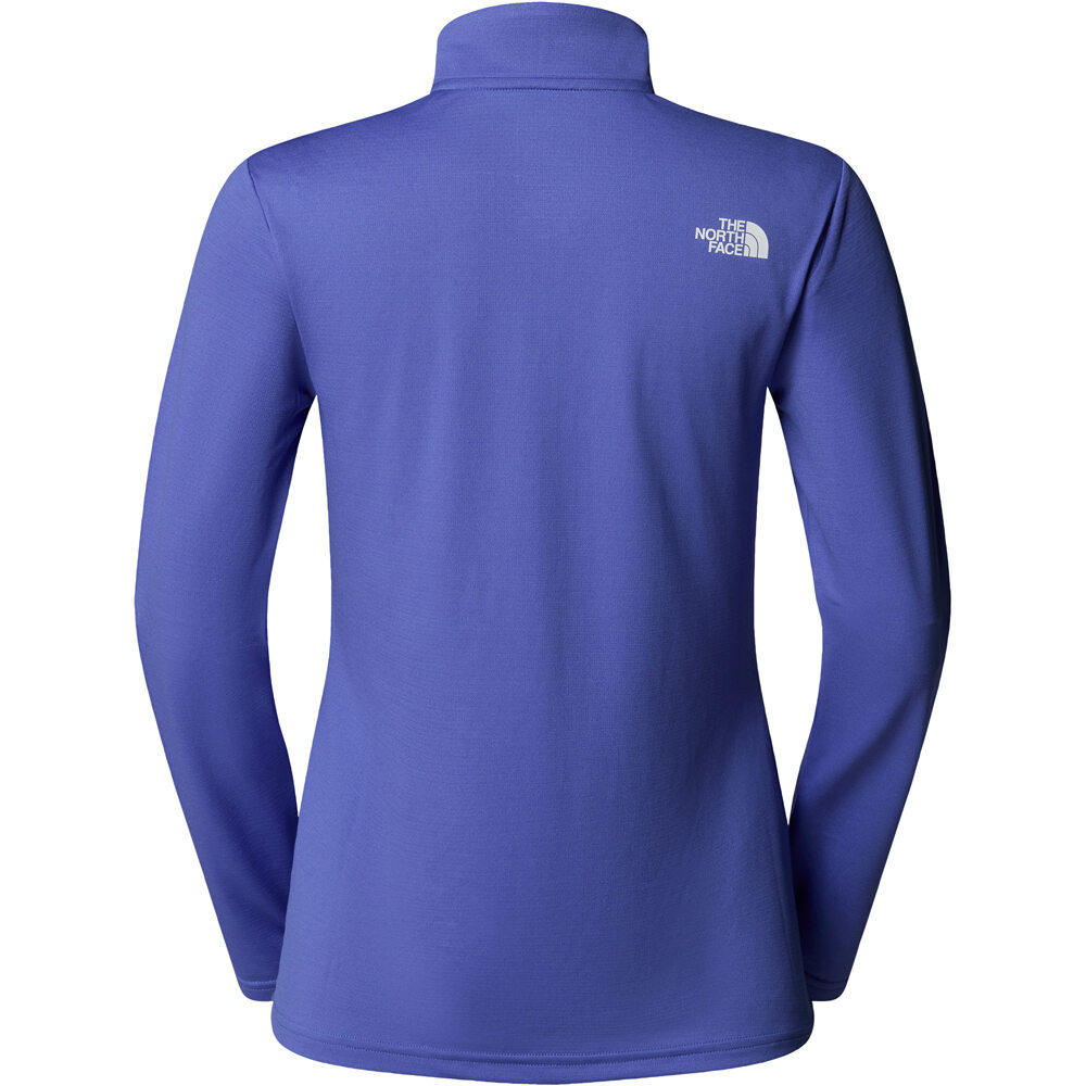 The North Face camiseta montaña manga larga mujer W FLEX 1/4 ZIP TEE SLIM 03