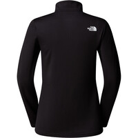 The North Face camiseta montaña manga larga mujer W FLEX 1/4 ZIP TEE SLIM 03