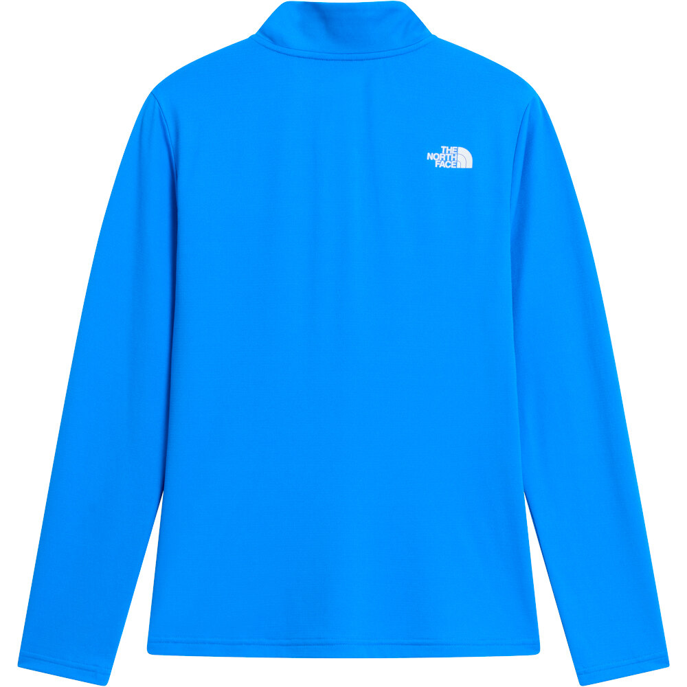 The North Face camiseta montaña manga larga mujer W FLEX 1/4 ZIP TEE SLIM 03