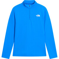 The North Face camiseta montaña manga larga mujer W FLEX 1/4 ZIP TEE SLIM vista detalle