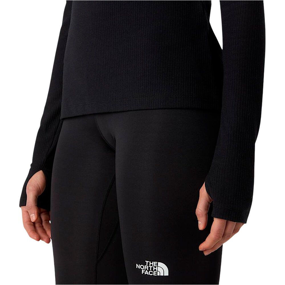 The North Face camiseta montaña manga larga mujer W L/S TURTLE NECK SLIM TEE 03