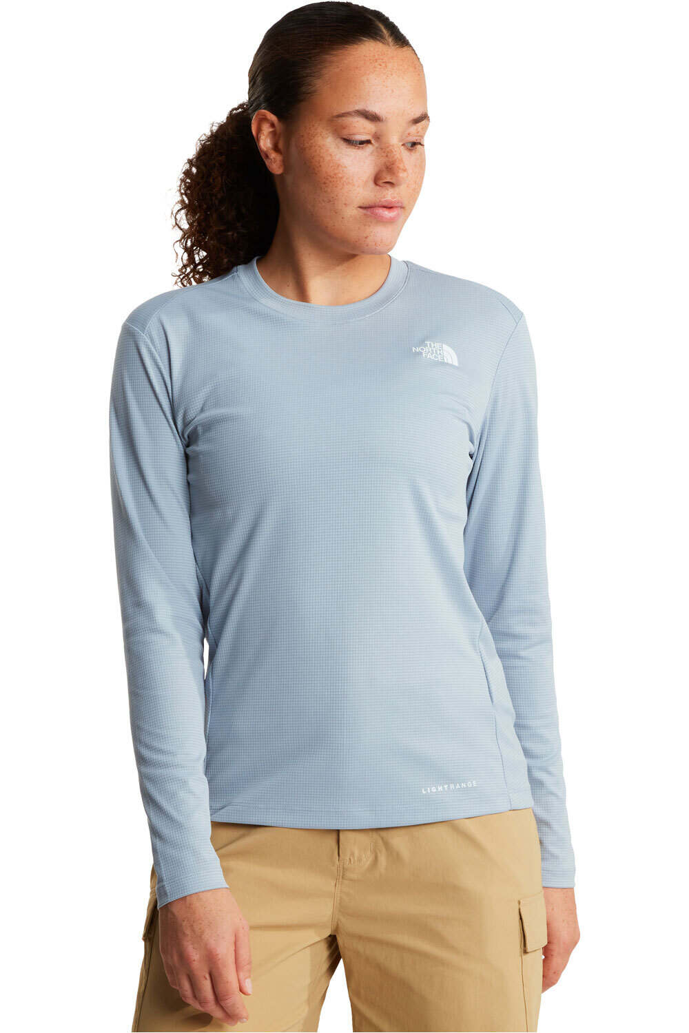 The North Face camiseta montaña manga larga mujer W SHADOW LONG SLEEVE T-SHIRT vista frontal
