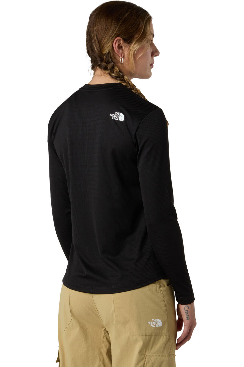 The North Face camiseta montaña manga larga mujer W SHADOW LONG SLEEVE T-SHIRT vista trasera
