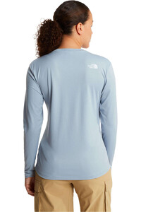 The North Face camiseta montaña manga larga mujer W SHADOW LONG SLEEVE T-SHIRT vista trasera