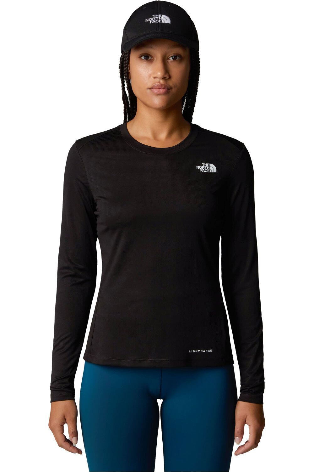 The North Face camiseta montaña manga larga mujer W SHADOW LS vista frontal