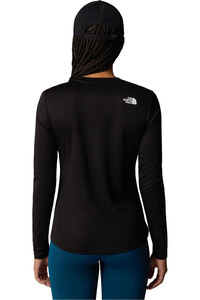 The North Face camiseta montaña manga larga mujer W SHADOW LS vista trasera