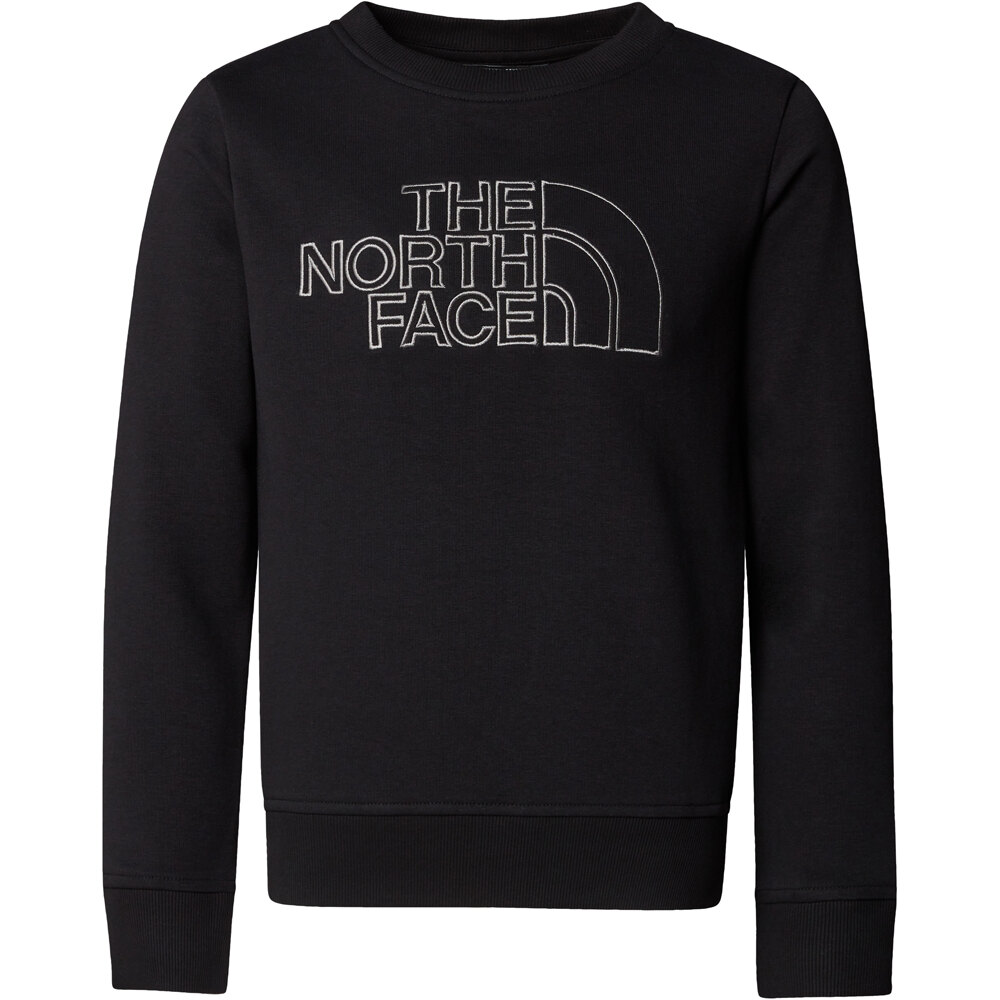 The North Face camiseta montaña manga larga niño B DREW PEAK LIGHT CREW vista detalle