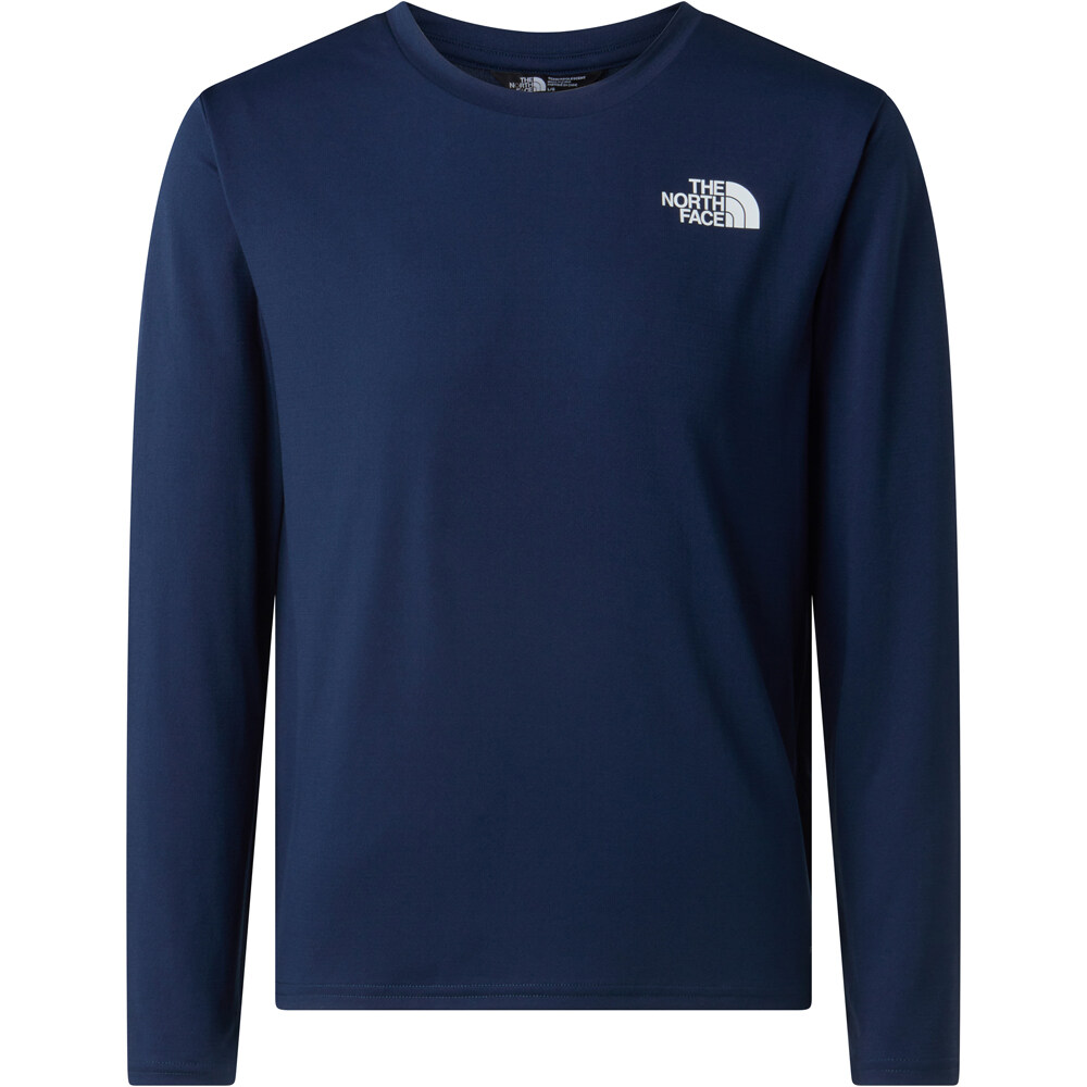 The North Face camiseta montaña manga larga niño TEEN 24/7 LS TEE 03