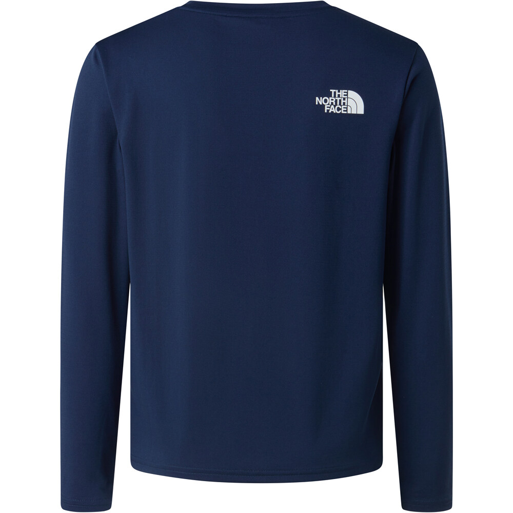 The North Face camiseta montaña manga larga niño TEEN 24/7 LS TEE 04