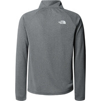 The North Face camiseta montaña manga larga niño TEEN NEVER STOP 1/4 ZIP 03