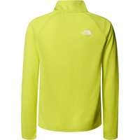 The North Face camiseta montaña manga larga niño TEEN NEVER STOP 1/4 ZIP 03