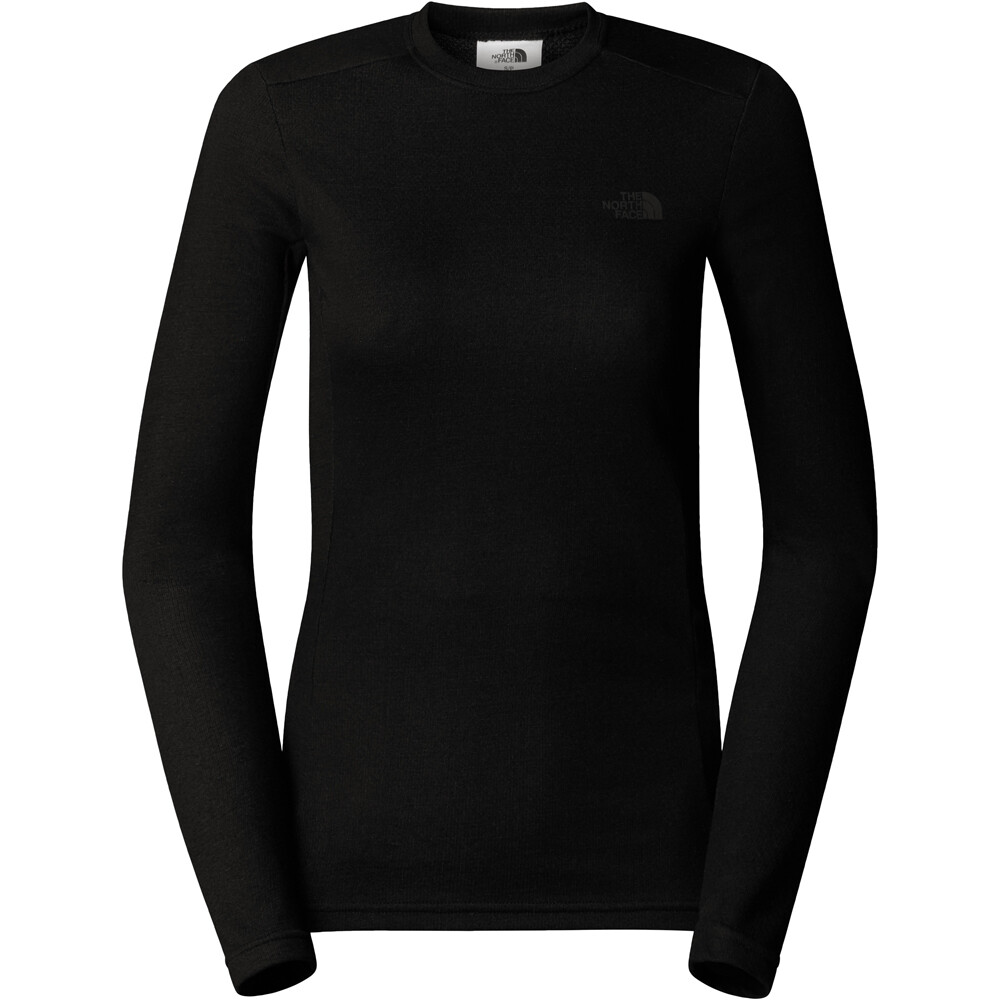The North Face camiseta térmica manga larga mujer W EASY L/S CREW NECK vista detalle