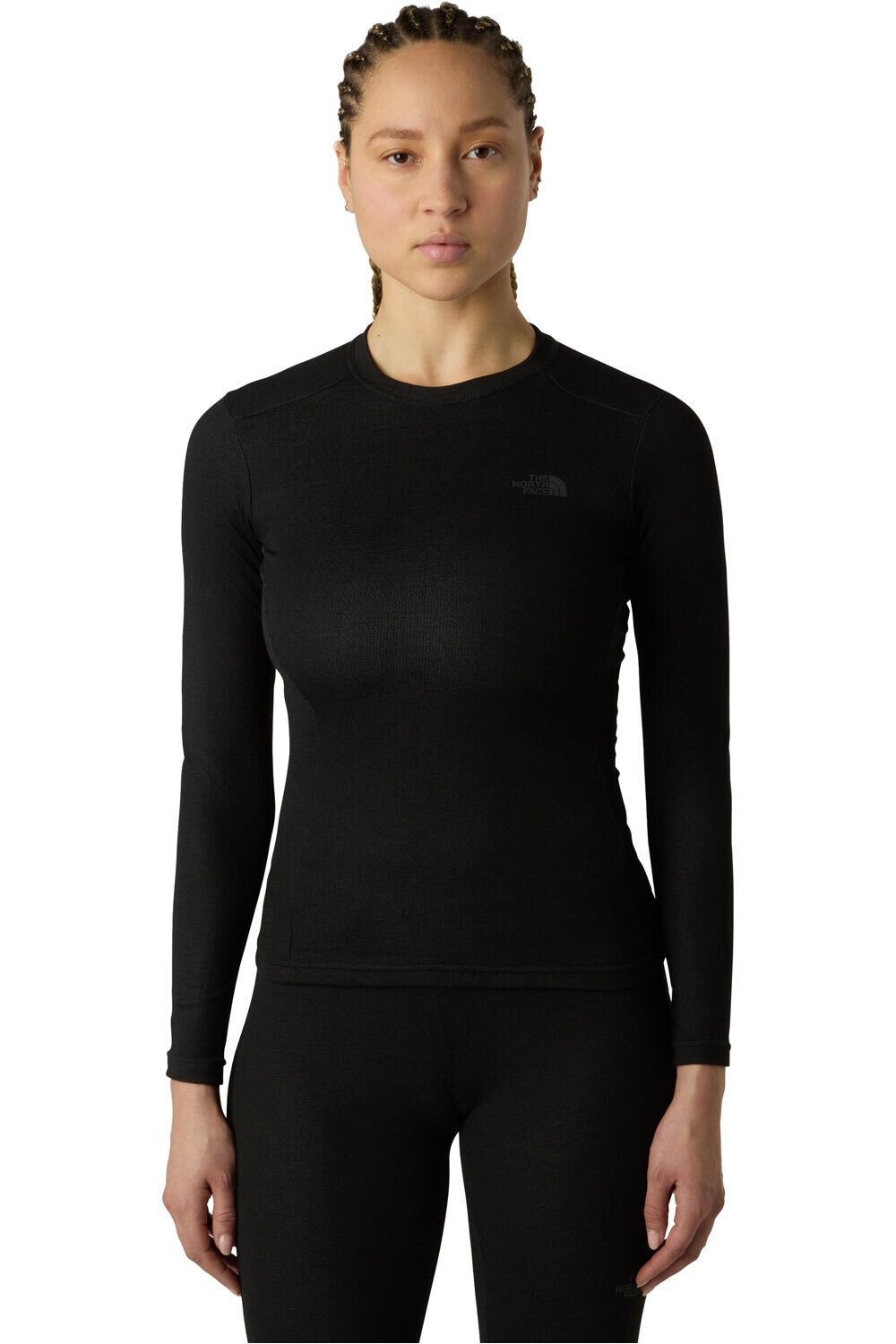 The North Face camiseta térmica manga larga mujer W EASY L/S CREW NECK vista frontal