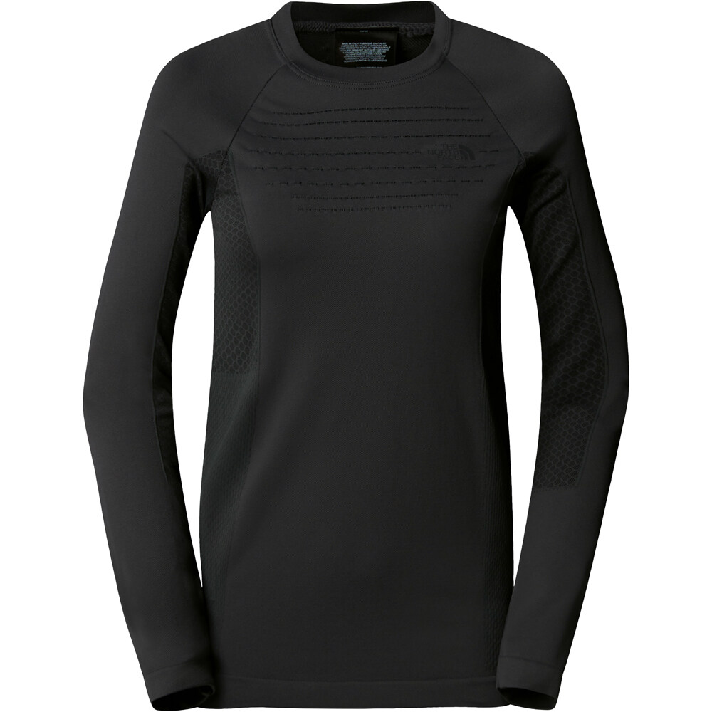 The North Face camiseta térmica manga larga mujer W SPORT L/S CREW NECK vista detalle