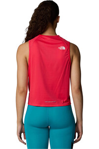 The North Face camiseta tirantes W SUNRISER TANK vista trasera