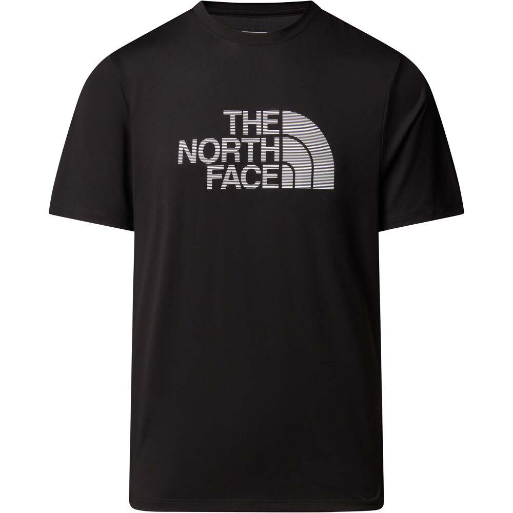 The North Face camisetas trail running manga corta hombre M 24/7 SHORT SLEEVES EASY TEE REG vista detalle