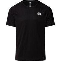 The North Face camisetas trail running manga corta hombre M SUNRISER SS vista detalle