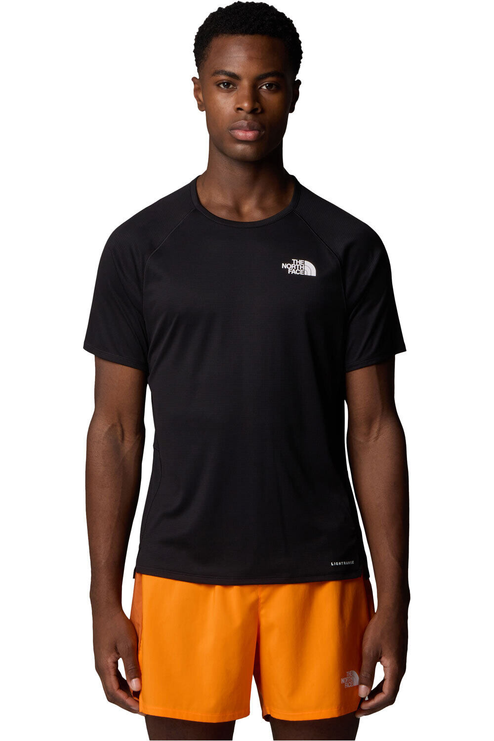 The North Face camisetas trail running manga corta hombre M SUNRISER SS vista frontal