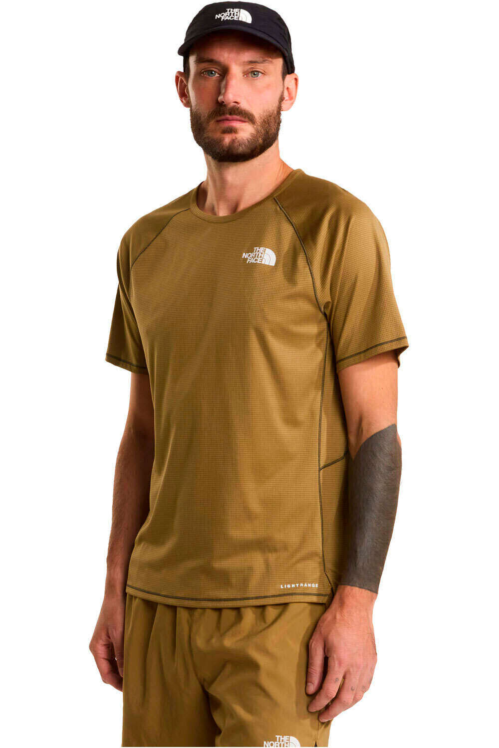The North Face camisetas trail running manga corta hombre M SUNRISER SS vista frontal
