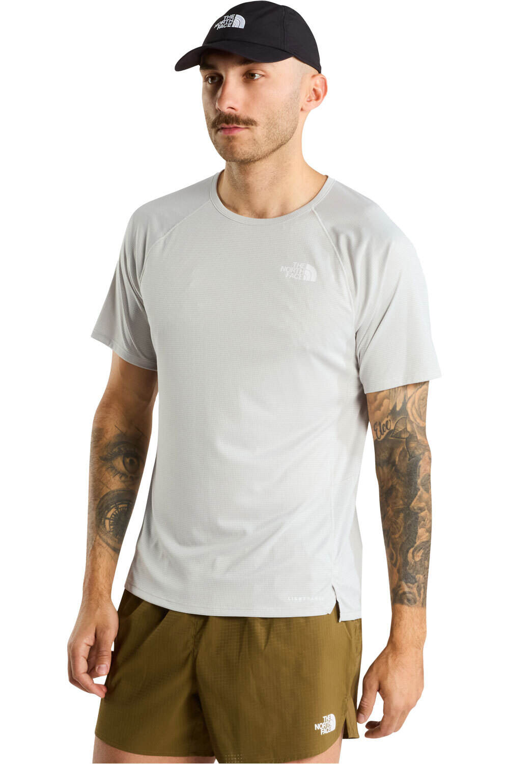 The North Face camisetas trail running manga corta hombre M SUNRISER SS vista frontal