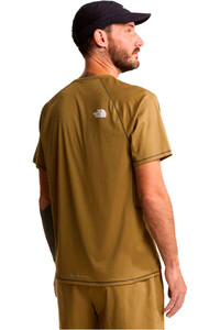 The North Face camisetas trail running manga corta hombre M SUNRISER SS vista trasera