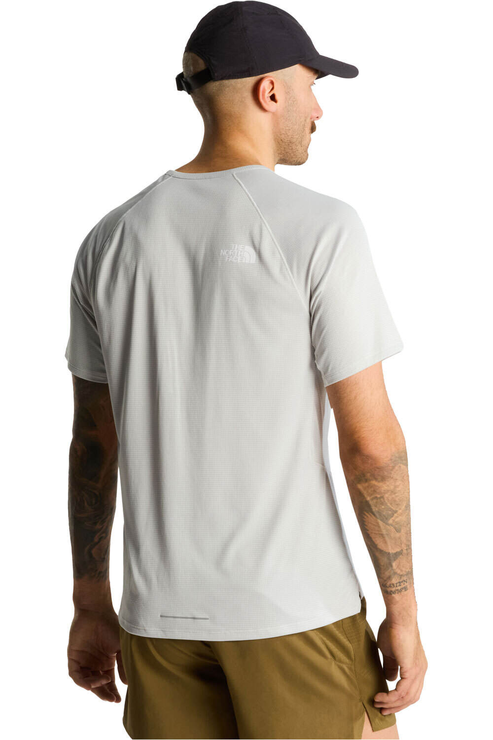 The North Face camisetas trail running manga corta hombre M SUNRISER SS vista trasera