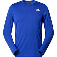 The North Face camisetas trail running manga larga hombre M LIGHTBRIGHT L/S TEE vista detalle