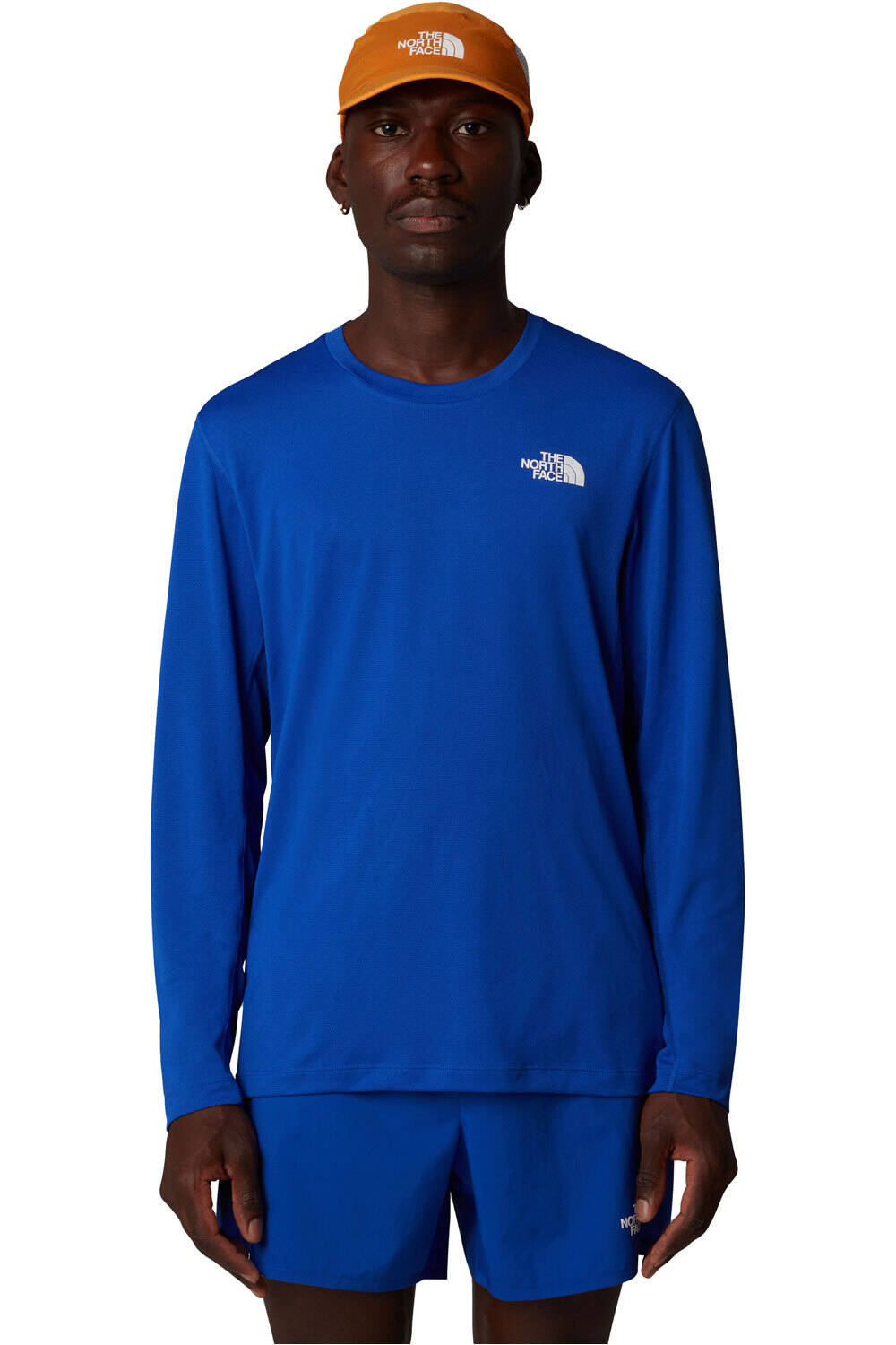The North Face camisetas trail running manga larga hombre M LIGHTBRIGHT L/S TEE vista frontal