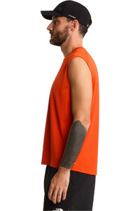 The North Face camisetas trail running tirantes hombre M LIGHTBRIGHT TANK - GRAPHIC vista detalle