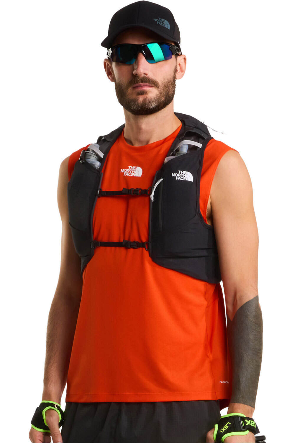 The North Face camisetas trail running tirantes hombre M LIGHTBRIGHT TANK - GRAPHIC vista frontal