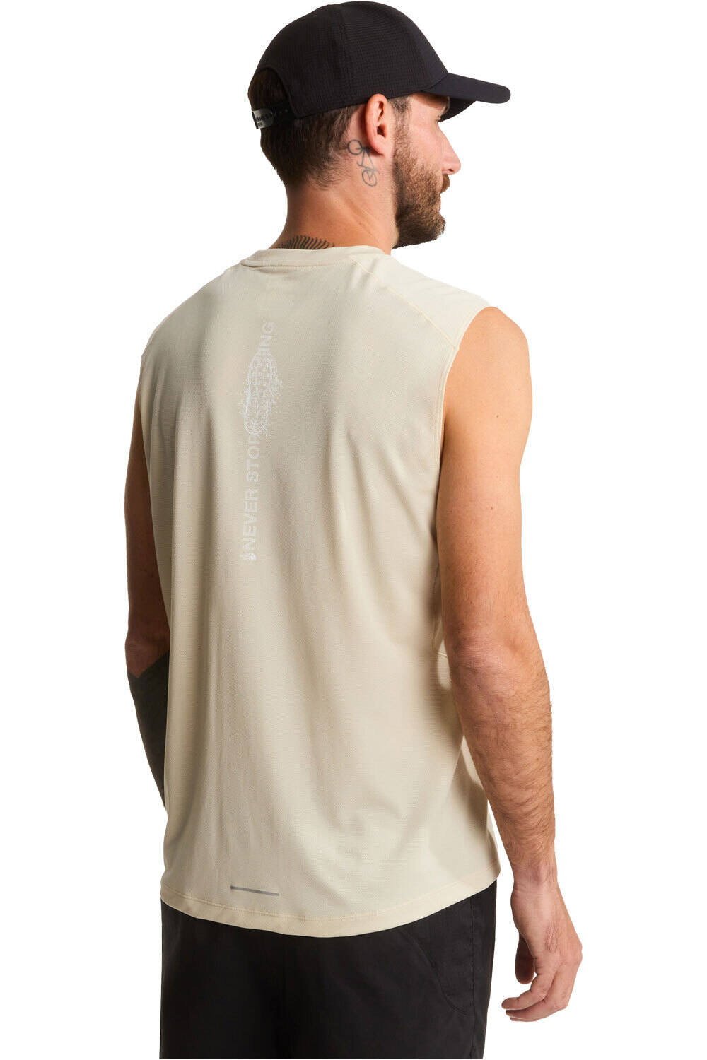 The North Face camisetas trail running tirantes hombre M LIGHTBRIGHT TANK vista trasera