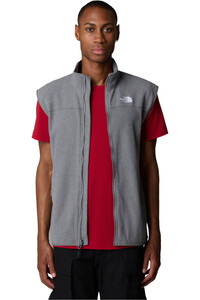 The North Face chaleco outdoor hombre M 100 GLACIER VEST vista detalle