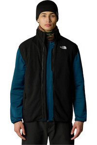 The North Face chaleco outdoor hombre M 100 GLACIER VEST vista detalle