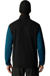 The North Face chaleco outdoor hombre M 100 GLACIER VEST vista trasera