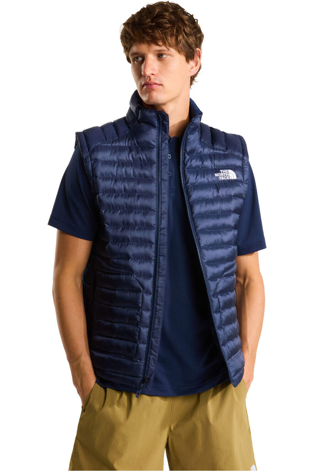 The North Face chaleco outdoor hombre M HUILA SYNTH VEST vista detalle