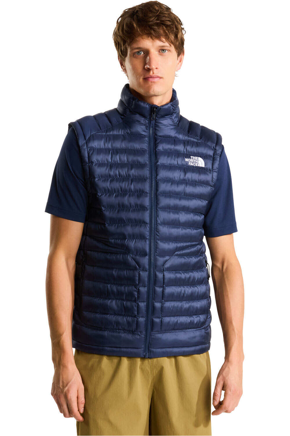The North Face chaleco outdoor hombre M HUILA SYNTH VEST vista frontal