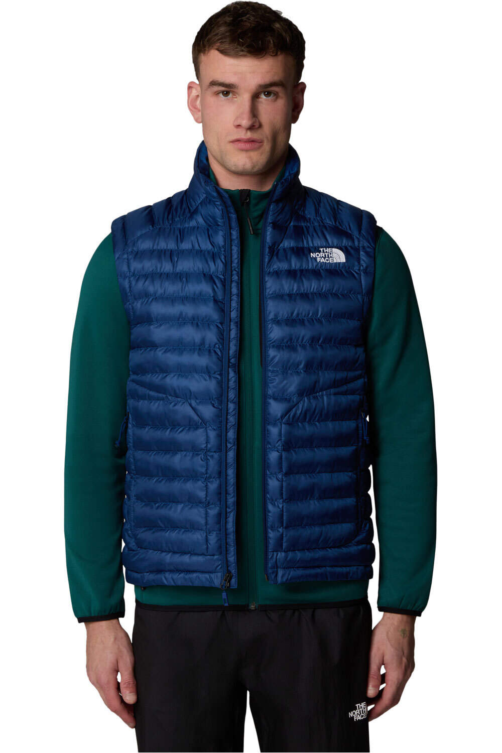 The North Face chaleco outdoor hombre M HUILA SYNTHETIC VEST vista detalle
